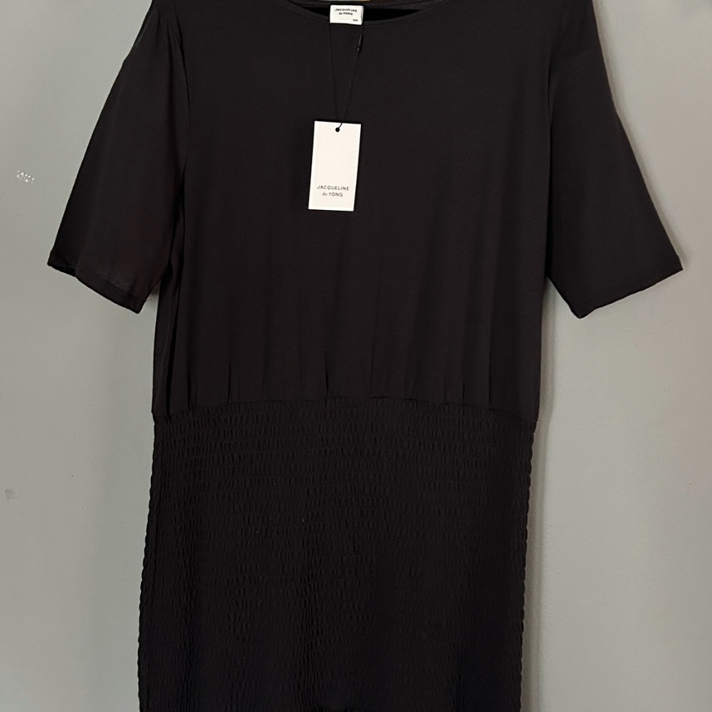 Jacqueline de Yong shirred smock dress